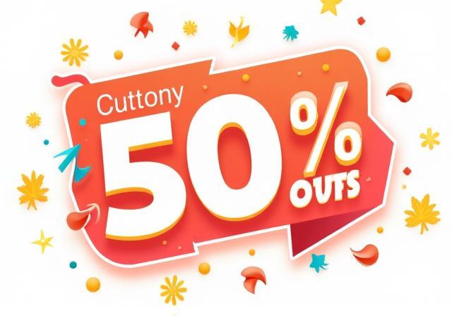 Visually appealing image representing savings or a special deal